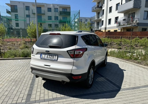 Ford Kuga cena 74800 przebieg: 90500, rok produkcji 2019 z Gdańsk małe 37
